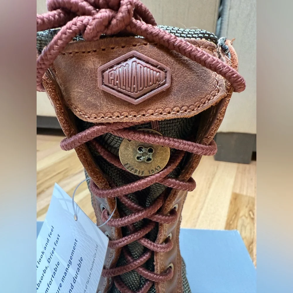 Palladium Pampa Tactical Boots Women Size 7.5 - Picture 9 of 15